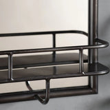 Milton Mirror Rectangle - Black