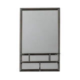 Milton Mirror Rectangle - Black