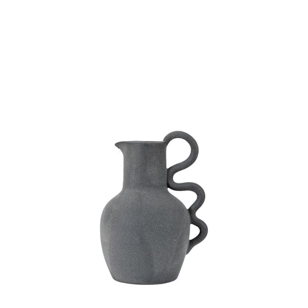 Sumi Pitcher Small Black Vase