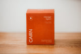 Orange Spice Amber Glass Candle