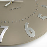 Mulberry wall clock - Mocha