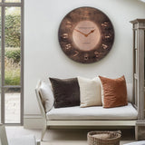 Wall clock sovereign gold