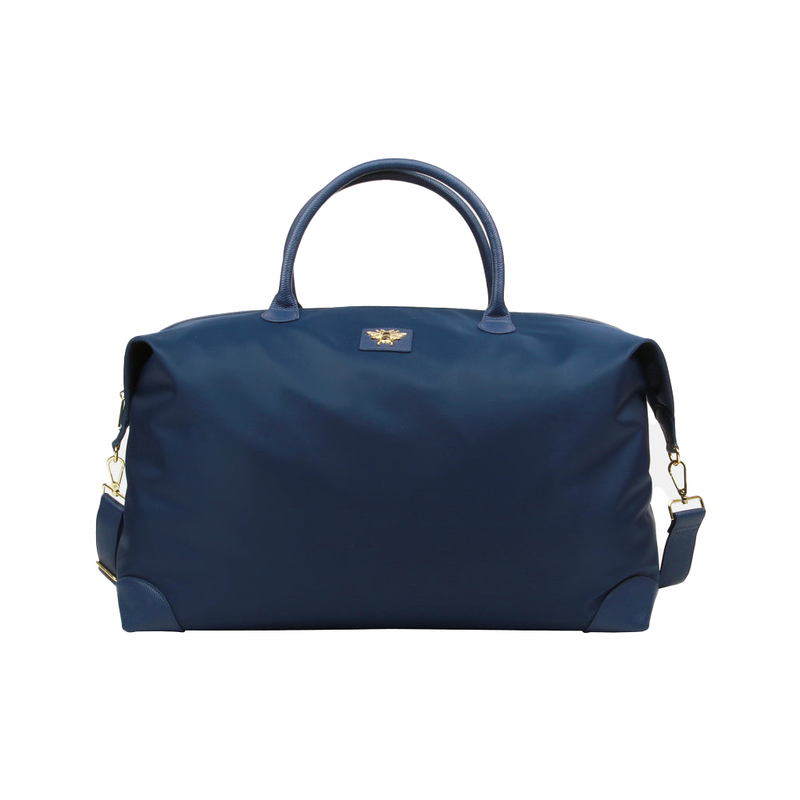 Alice Wheeler London Bayswater Navy Weekend Bag