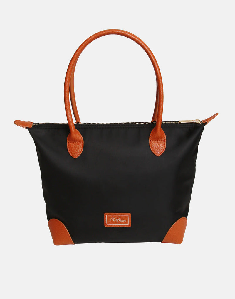 Alice Wheeler London Black Shoreditch Medium Tote Bag