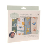 Savanna Animals Bib Set