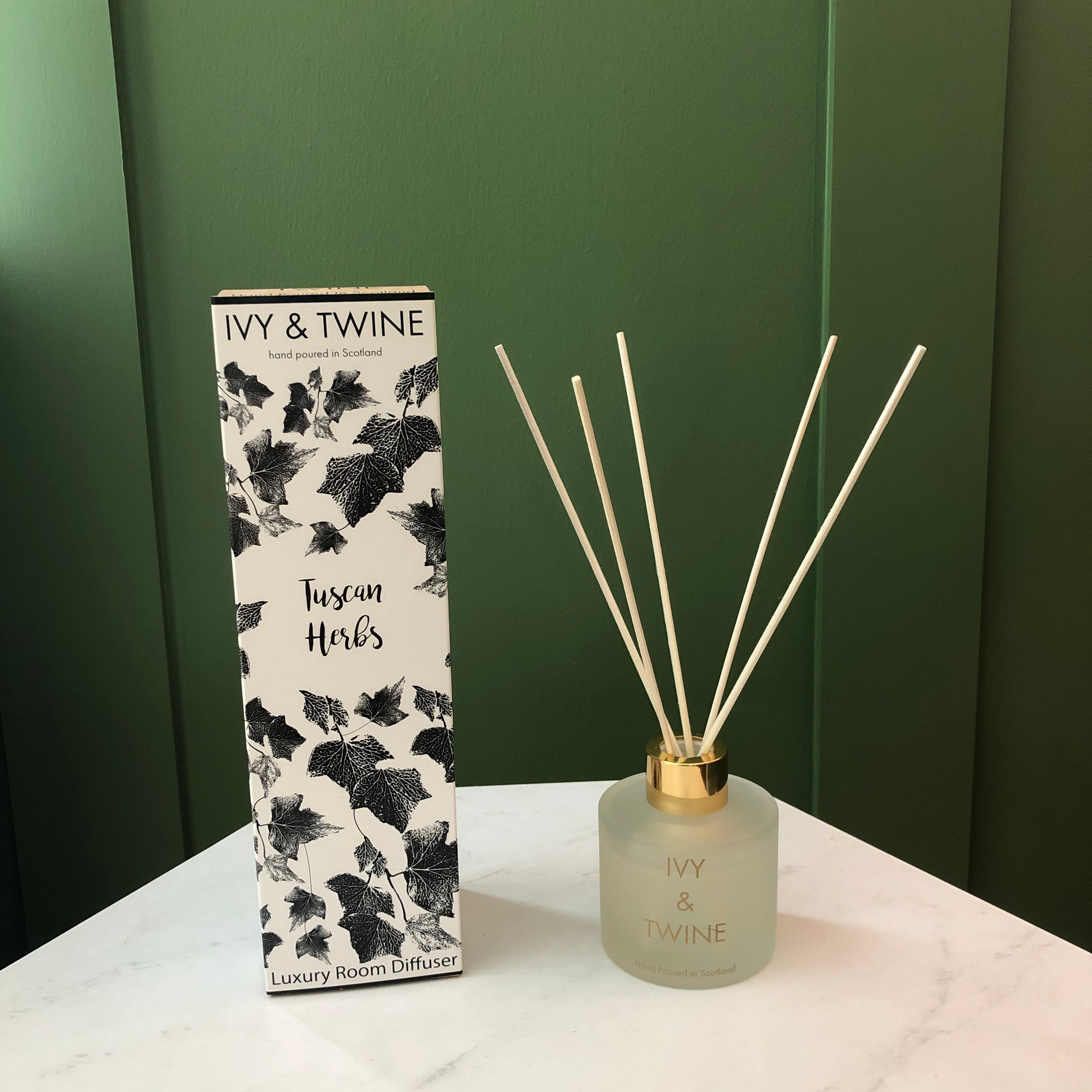 Ivy & Twine Tuscan Herbs Reed Diffuser – Hush Living