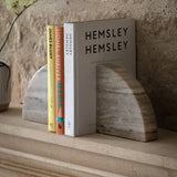 Tamera marble bookends - sandstone