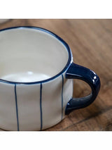 Blue Striped Mug