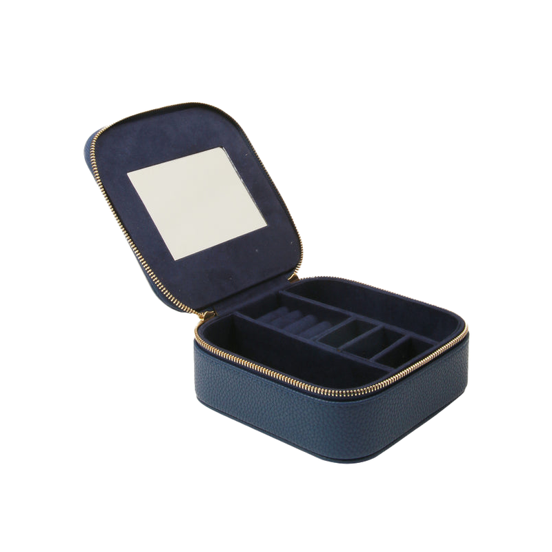 Alice Wheeler London Navy Jewellery Box