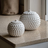 Alba Beaded trinket jar - Large