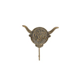 Bronze Highland Cow Hook