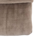Simply Green Recycled Throw -  Taupe