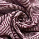 McNutt of Donegal - Burgundy Herringbone throw