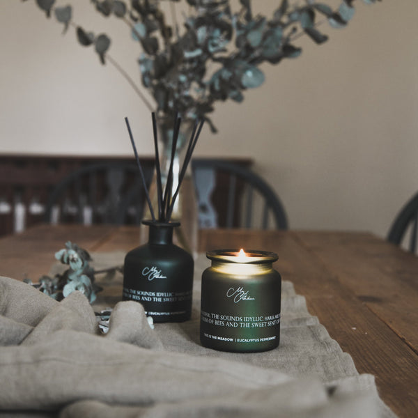 Meg Hawkins 'The Highlands' Spruce Birch Forest Candle