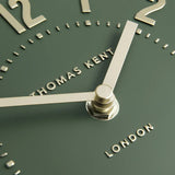 Mulberry mantel clock - olive green