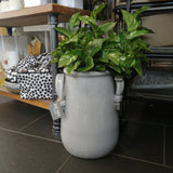 Grey Ceramic Vase Urn