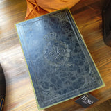 Large Black Antique Book Box