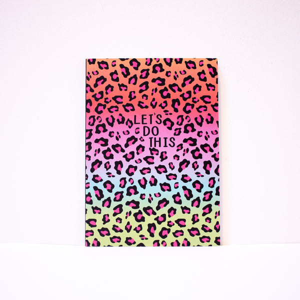 Leopard Print Pocket Notebook