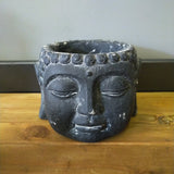 Small Buddha Cement Pot