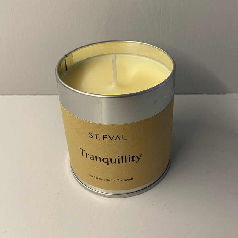 Tranquillity Tin Candle