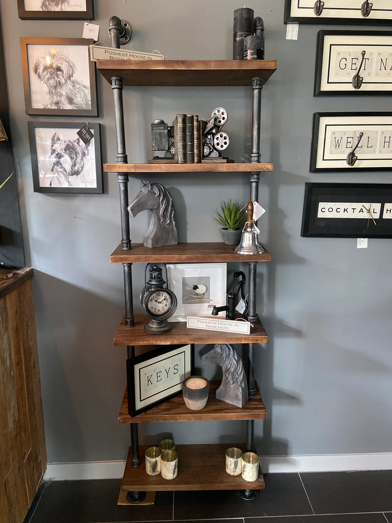 Large Pipe Wall Shelves
