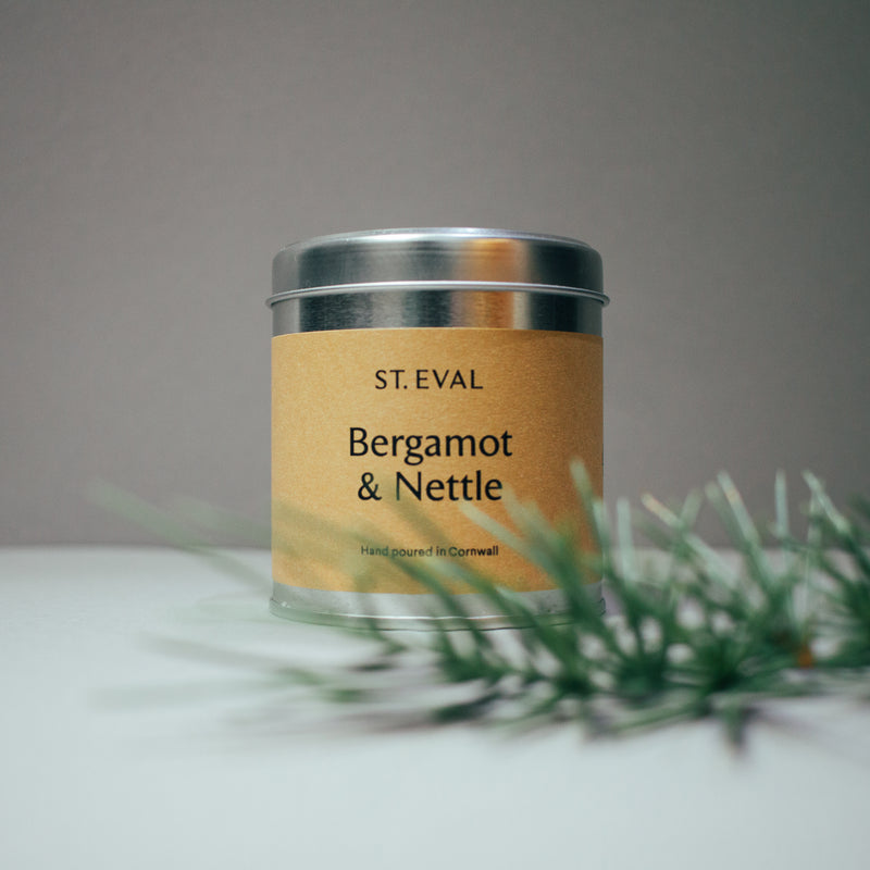 Bergamot & Nettle Tin Candle