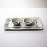 Large Rectangle Plate in Grey