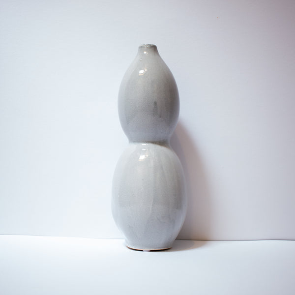Ceramic Grey Vase