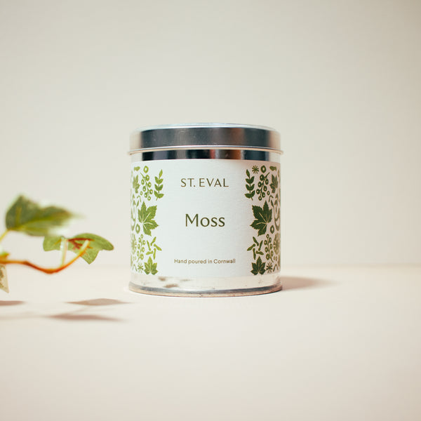 St. Eval Moss Tin Candle