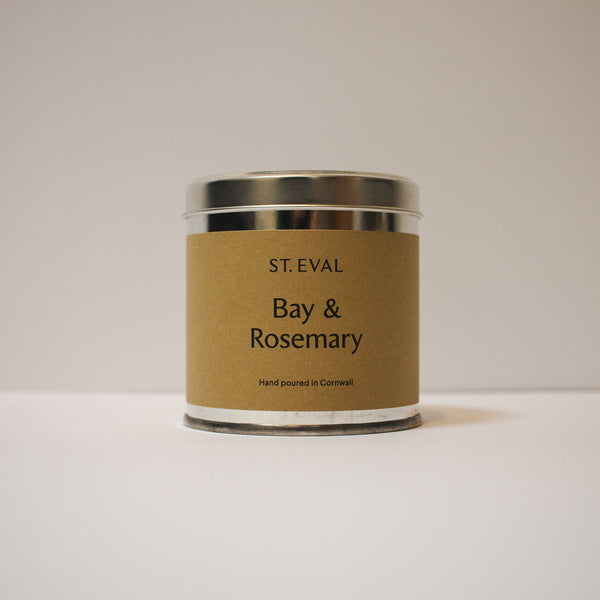 St. Eval Bay & Rosemary Tin Candle