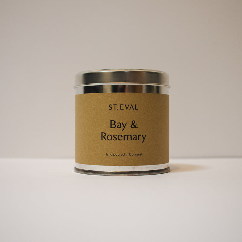 Bay & Rosemary Tin Candle